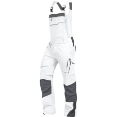 Leib Flex Rugalmas Fehér/Szürke Kantáros nadrág - 48