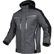 Leib Flex Szürke/Fekete Hőtükrös Téli Softshell Kabát - XS munkaruha