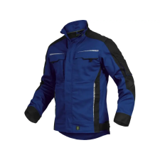 LEIBWACHTER LEIB FLEX munkakabát királykék-fekete -2XL() munkaruha