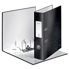 Leitz 180 fok Wow A4 8cm fekete iratrendező mappa