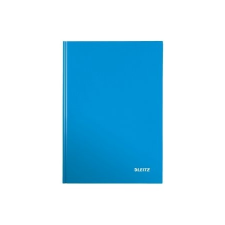 Leitz Beíró, A5, vonalas, 80 lap, keményfedeles, LEITZ &quot;Wow&quot;, kék füzet