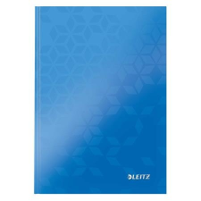 Leitz Beíró, A5, vonalas, 80 lap, keményfedeles, LEITZ  Wow , kék füzet