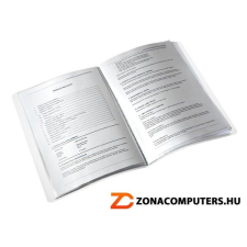 Leitz Bemutatómappa, 20 zsebes, A4, LEITZ "Wow", rózsaszín (E46310023) irattartó