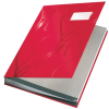 Leitz design 18 részes piros aláírókönyv