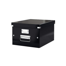 Leitz Doboz, A4 méret, LEITZ &quot;Click&amp;Store&quot;, fekete bútor