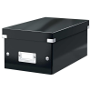  LEITZ DVD-doboz, LEITZ "Click&amp;Store", fekete