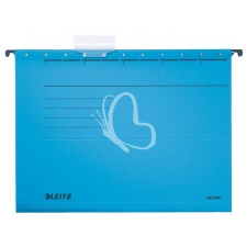 Leitz Függőmappa, karton, A4, LEITZ, &quot;Alpha Standard&quot;, kék kreatív papír