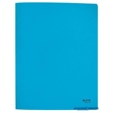 Leitz Gyorsfűző, A4, karton, LEITZ "Recycle", kék lefűző