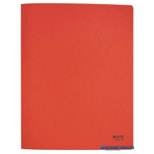 Leitz Gyorsfűző, A4, karton, LEITZ "Recycle", piros lefűző