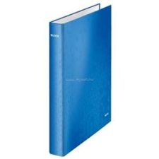 Leitz Gyűrűs könyv, 2 gyűrű, D alakú, 40 mm, A4 Maxi, karton, "Wow", kék (LEITZ_42410036) gyűrűskönyv