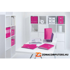 Leitz Harmonika mappa, A4, PP, 6 rekeszes, LEITZ "Wow", rózsaszín (E45890023) irattartó