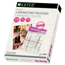 Leitz iLAM meleglamináló fólia A6 méret, 125 mikron (33806) (le33806) lamináló fólia