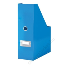 Leitz Iratpapucs, PP/karton, 95 mm, lakkfényű, LEITZ Click&Store, kék (E60470036) irattartó