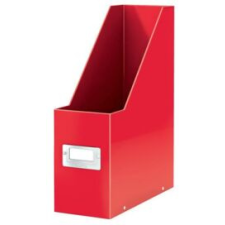Leitz Iratpapucs, PP/karton, 95 mm, LEITZ "Click&Store", piros irattartó