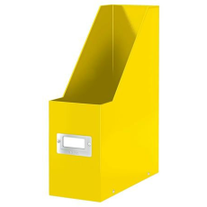 Leitz Iratpapucs, PP/karton, 95 mm, LEITZ "Click&Store", sárga