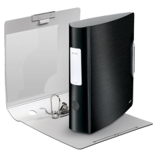 Leitz Iratrendező, 82 mm, A4, PP, LEITZ "180 Active Style", szaténfekete irattartó