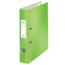 Leitz Iratrendező LEITZ Wow 180° metálfényű 50mm zöld lefűző