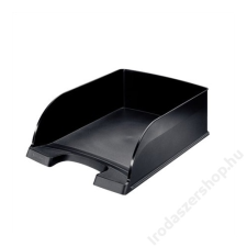 Leitz Irattálca, műanyag, LEITZ Jumbo Plus, fekete (E52330095) irattálca