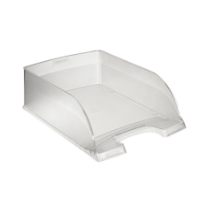 Leitz Irattálca, műanyag, "Plus Jumbo", víztiszta irattálca