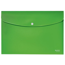 Leitz Irattartó tasak, A4, PP, patentos, LEITZ Recycle, zöld (E46780055) irattartó
