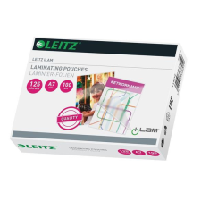LEITZ Meleglamináló fólia, 125 mikron, A7, fényes, LEITZ "iLam" lamináló fólia