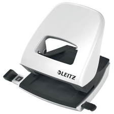 Leitz "New NeXXt" fém lyukasztó fehér (E50081001) (E50081001) lyukasztó
