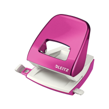 Leitz NeXXt WOW lyukasztó, 30 lap, fém, rózsaszín (50081023) lyukasztó