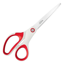 Leitz Olló, irodai, 20,5 cm, LEITZ &quot;Wow Titán&quot;, piros olló
