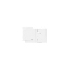 Leitz Pólyás dosszié, újrahasznosított karton, A4, LEITZ "Infinity", fehér mappa