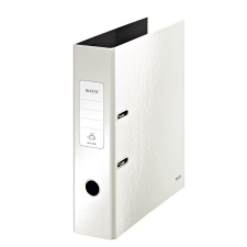 Leitz "180° WOW" lakkfényű iratrendező 80mm fehér (E10050001) irattartó