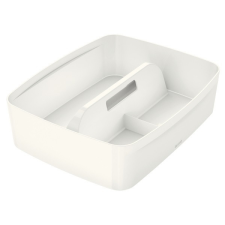 Leitz Tároló doboz LEITZ Wow MyBox rendszerező fogantyúval műanyag kicsi fehér papírárú, csomagoló és tárolóeszköz