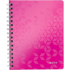 Leitz WOW A5, bélelt, rózsaszín füzet