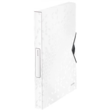 Leitz Wow Jumbo Gumis mappa 30 mm PP A4 fehér mappa