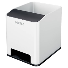 Leitz WOW Sound tolltartó fehér-fekete (53631095) (leitz53631095) tolltartó