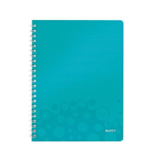 Leitz "WOW " spirálfüzet A4, vonalas, jégkék (E46370051) (E46370051) füzet