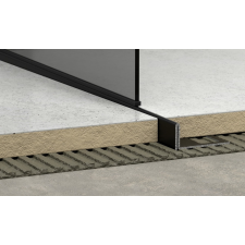 Lejtőprofil Havos jobb rozsdamentes acél 100 cm SPNRZK10100PC élvédő, sín, szegélyelem