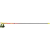 Leki Ultratrail FX.One Superlite bright red-neonyellow-naturalcarbon 130 cm