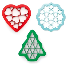 Lékué LEKUE Kekszhez, Lékué Kit Cookie Cutters | 3 darab sütés és főzés