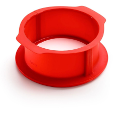 Lékué LEKUE Silicone Baking Dish for Cake 15cm Lekue | Red (2412515R01M017) sütés és főzés