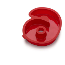 Lékué Number Mould Szilikon 6-os szám alakú torta sütőforma sütés és főzés