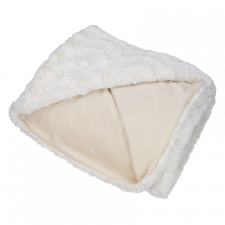 lelee Soft mosható pihe-puha szőrme takaró, ivory, 230x250cm lakástextília
