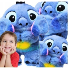 Lélegző Stitch plüssfigura - Szunnyadó medve, 5 dallammal és lágy fényekkel csecsemőknek plüssfigura