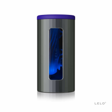 Lelo F1s V2 - hanghullámos, interaktív maszturbátor (fekete-kék) egyéb erotikus kiegészítők férfiaknak