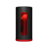 Lelo F1s V3 - interaktív maszturbátor (fekete-piros)