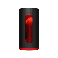 Lelo F1s V3 - interaktív maszturbátor (fekete-piros) maszturbátor