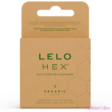 Lelo Hex Organic - luxus óvszer (3db) óvszer