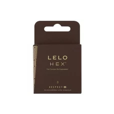 Lelo Hex Respect XL - luxus óvszer  Kiszerelés: 3 db óvszer