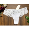 Lemila csipkés francia fazonú csipőtanga 3XL-5XL méret fehér