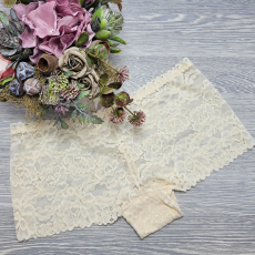 Lemila Csipkés női short alsó- francia bugyi 2XL, Test