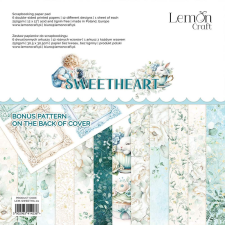 LemonCraft Scrapbook papírkészlet 12&quot; (30 cm) - Sweetheart - Scrapbooking Paper Pad (1 csomag) decoupage papír